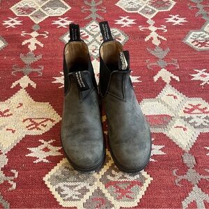 Blundstone Rustic Black Chelsea Boot UK6/US W9